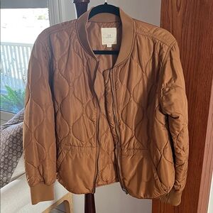 Thread + Supply Women's Tan Quilted Jacket